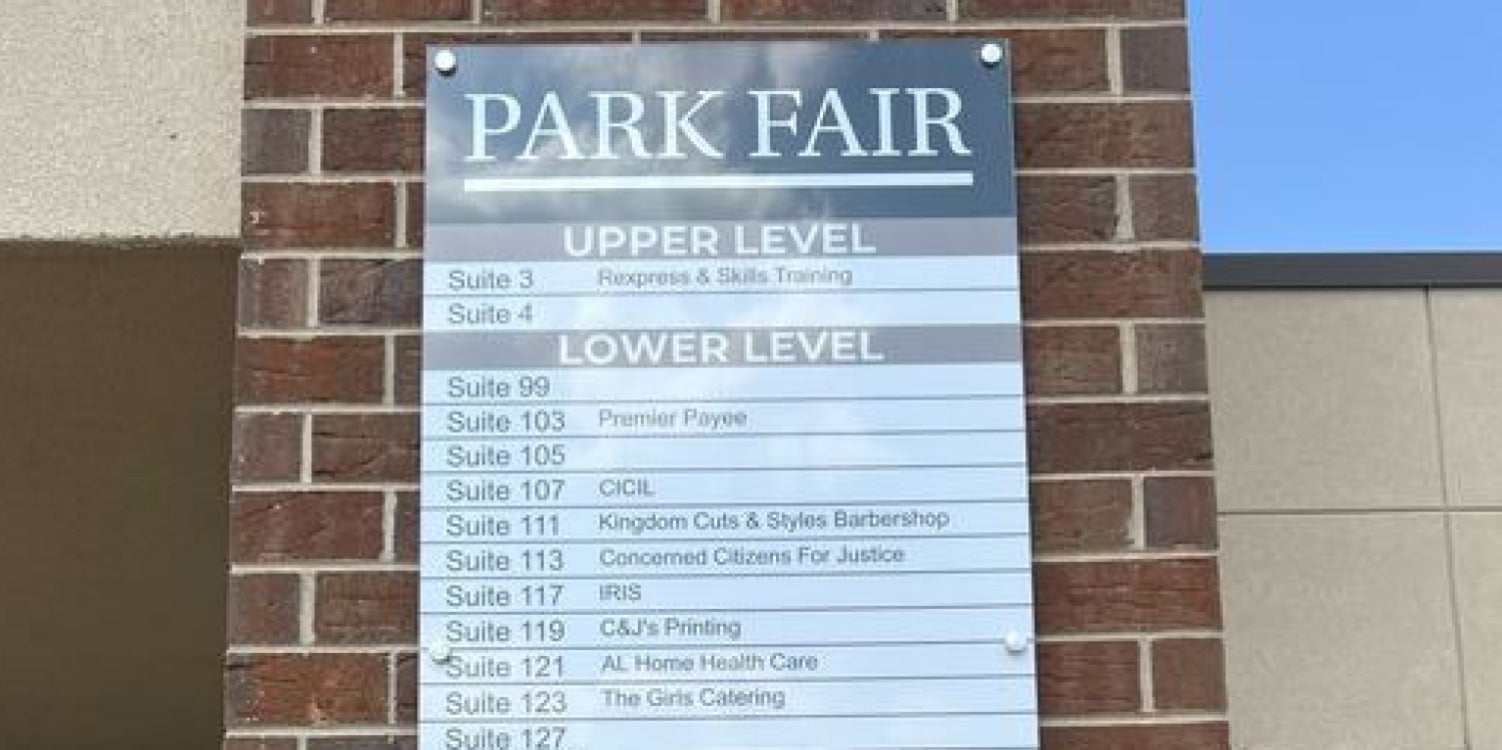 Building Directory Signs