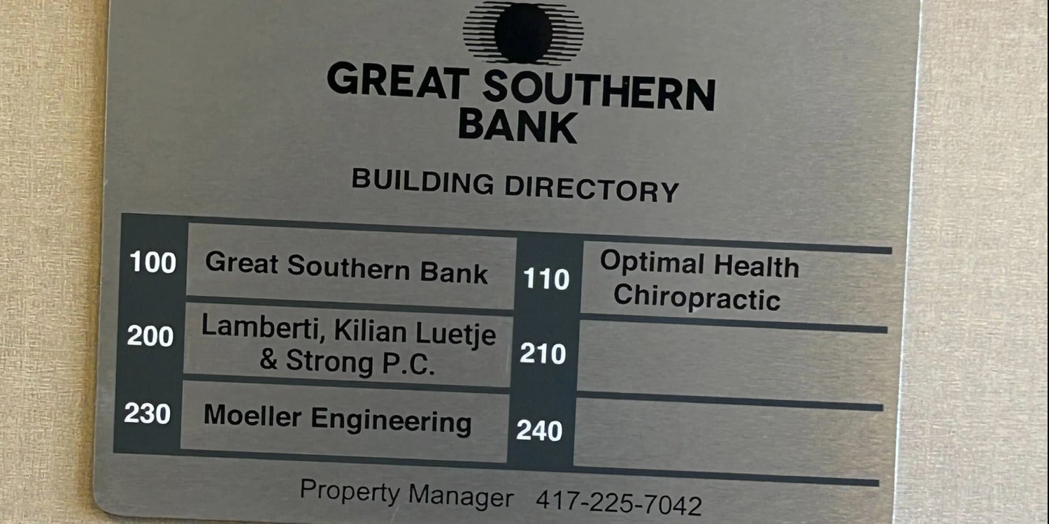 Directory Boards