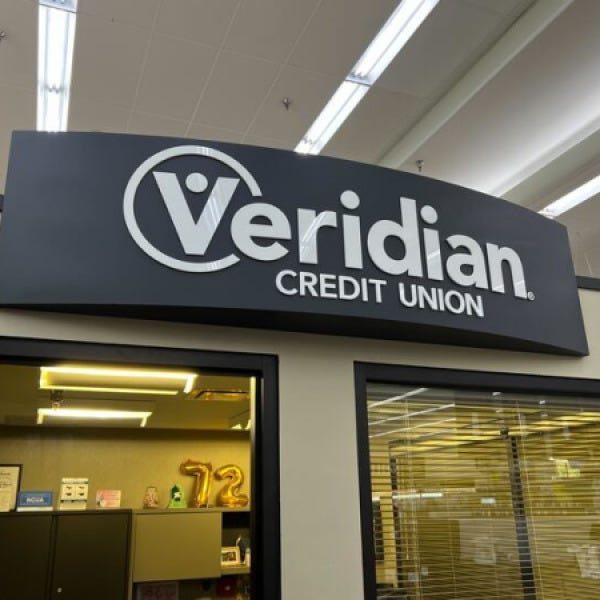 Ankeny - Veridian Credit Union Updated Acrylic Signs