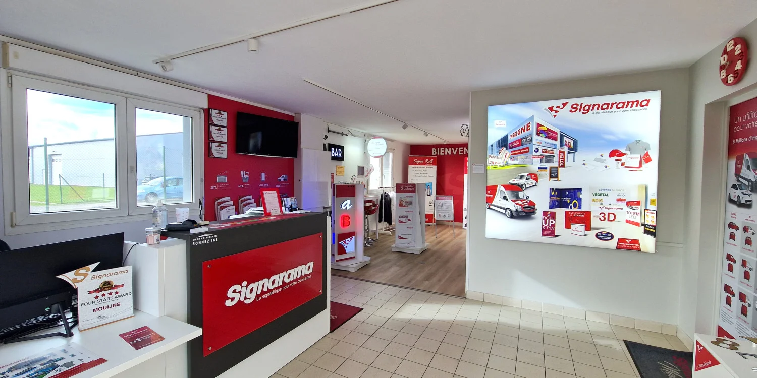 Signalétique et Enseigne - Signarama Moulins JC Design