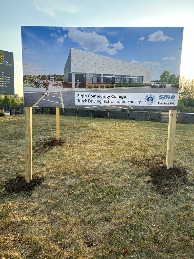 V-shaped signs