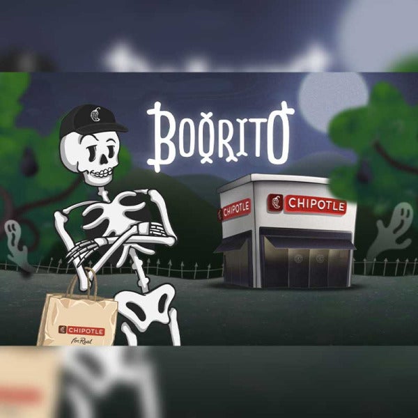 Chipotle Revives Boorito with Costume Deal and TikTok Contest