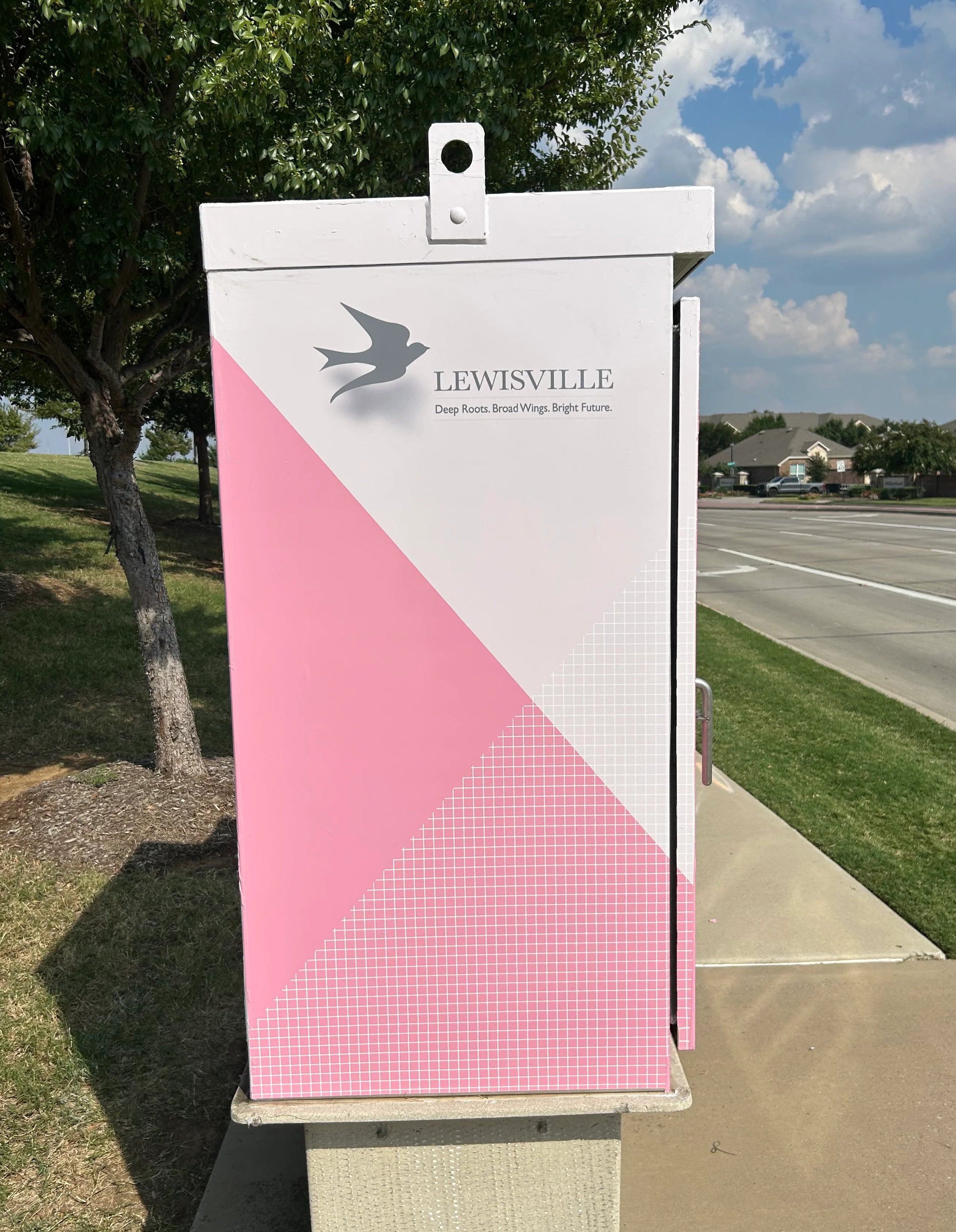 Wrapping Up Beauty: Utility Box Project for the City of Lewisville
