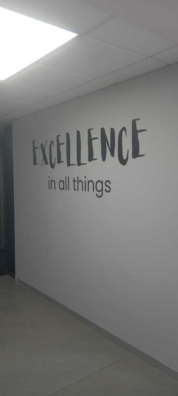 Vinyl wall graphics
