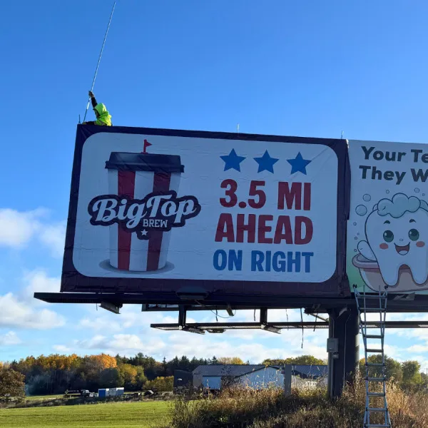 Billboard: Big Top Brew