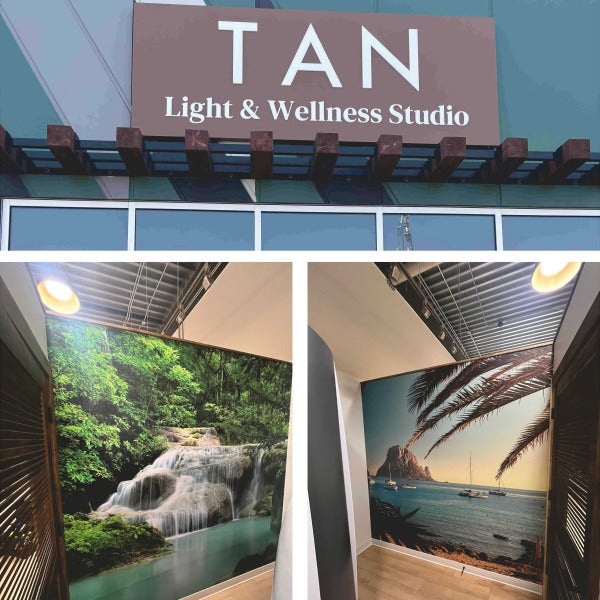 Tan Light & Wellness Studio - New Storefront