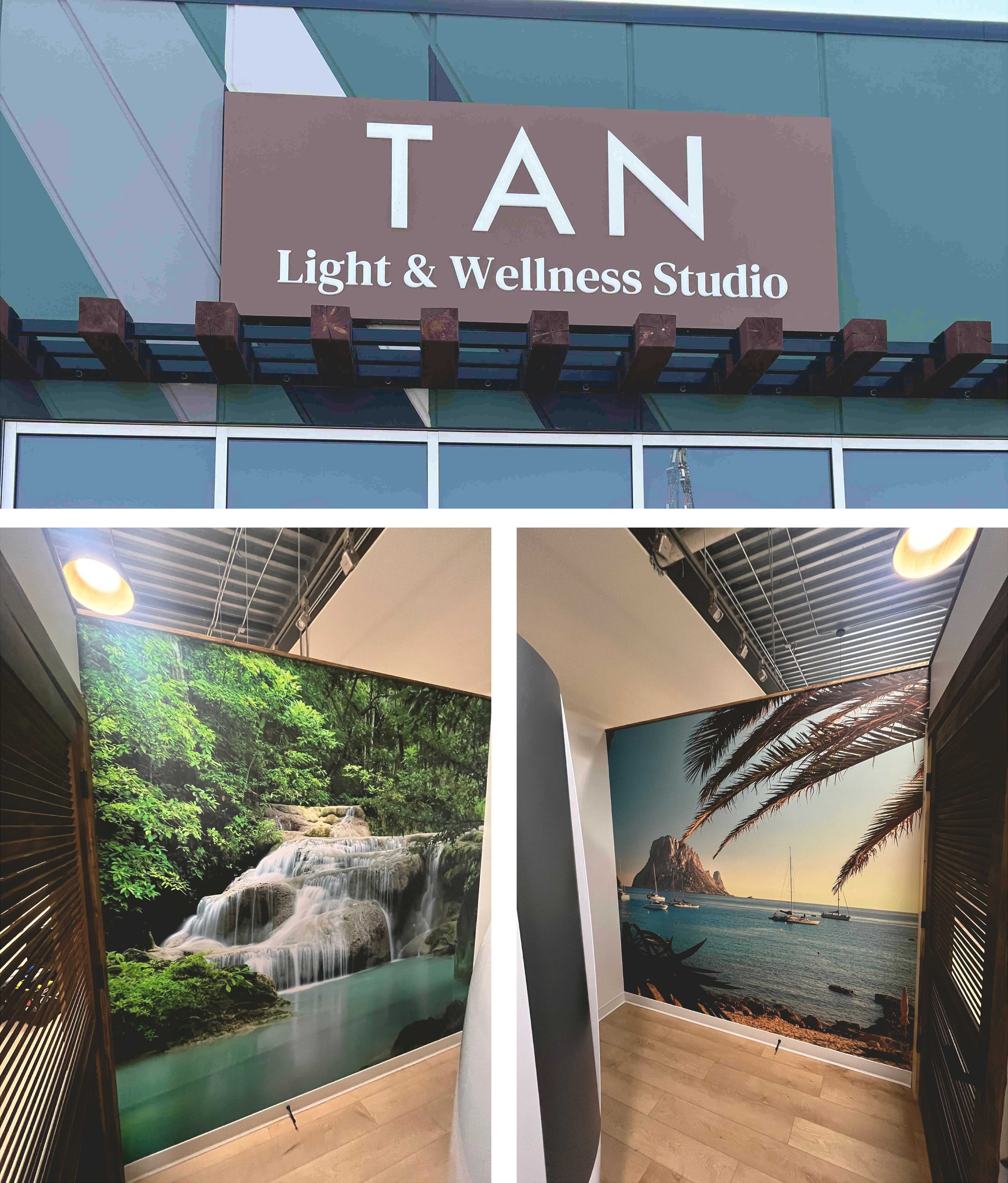 Tan Light & Wellness Studio - New Storefront
