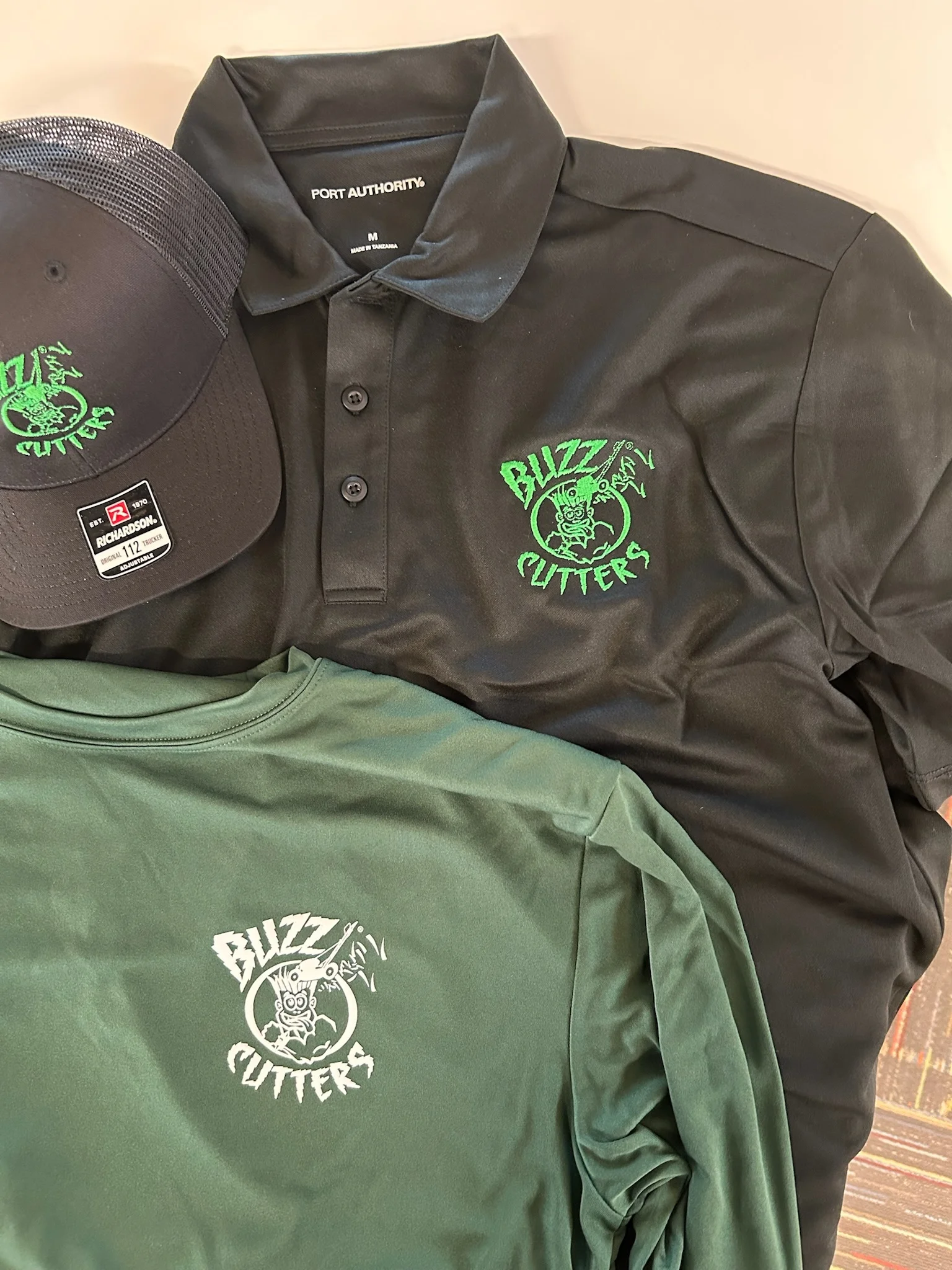 Fresh Custom Gear for Buzz Cutters!