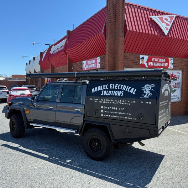 Turning Heads on the Road: Bonlec Electrical’s Land Cruiser Gets the Signarama Osborne Park Treatment