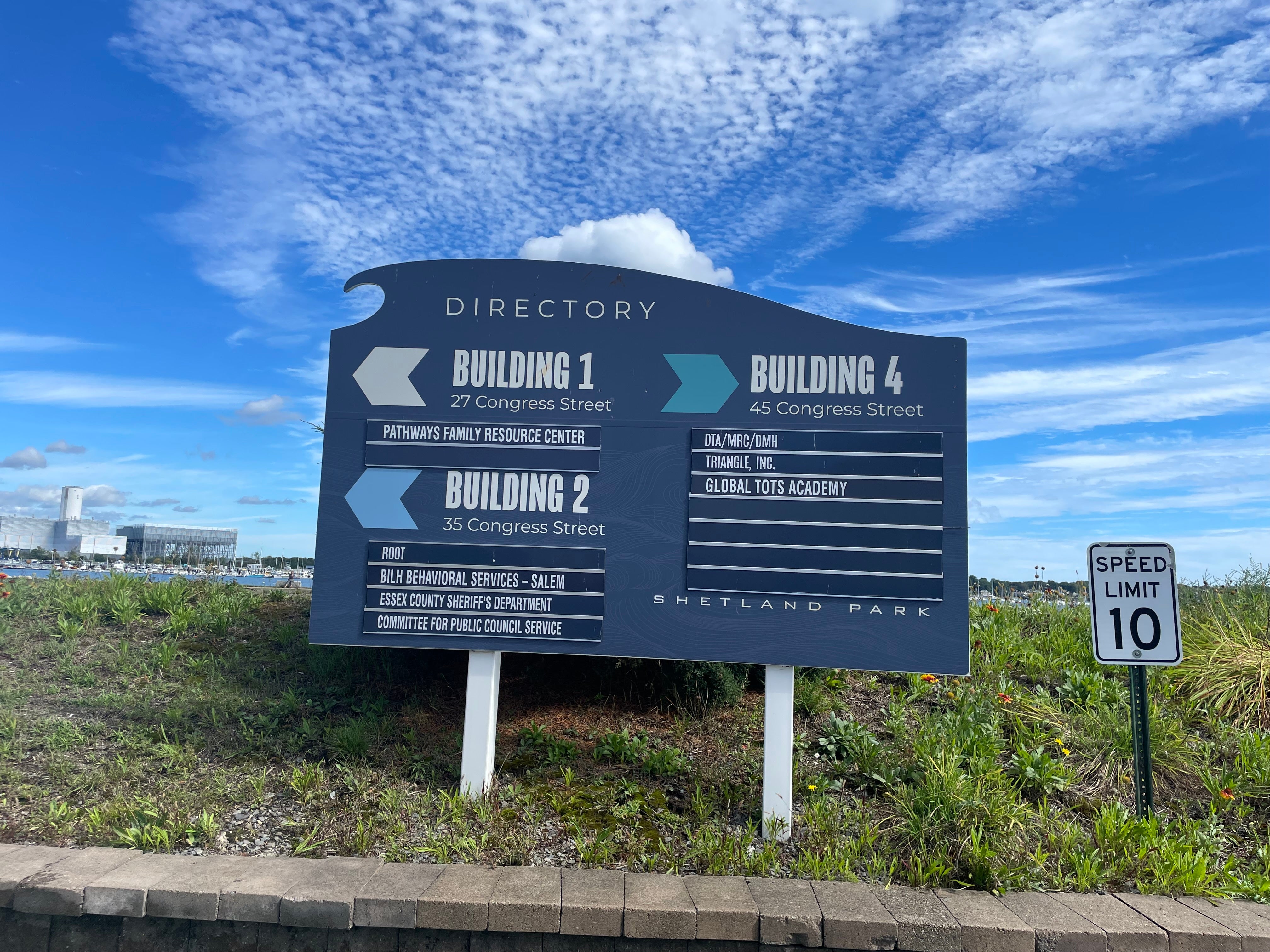 Outdoor Directory Signs for Congress Street Properties