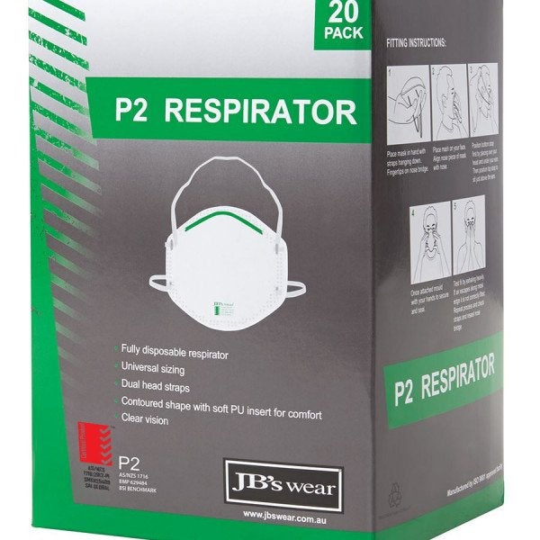 Custom P2 RESPIRATOR (20PC)