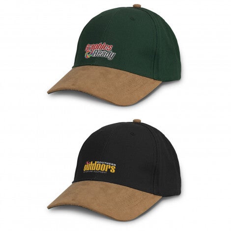 Outback Suede Peak Cap