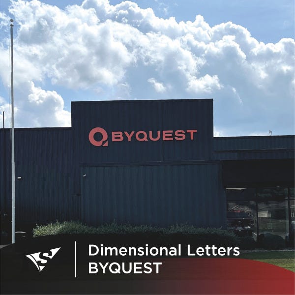 BYQUEST Dimensional Letters