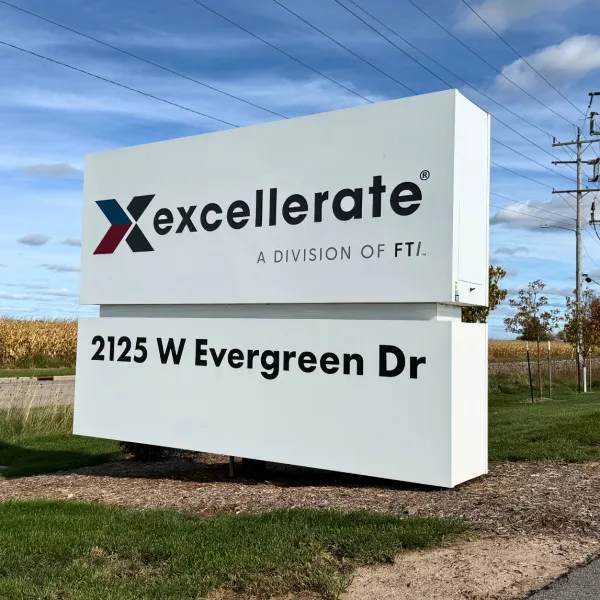 Excellerate Exterior Signage