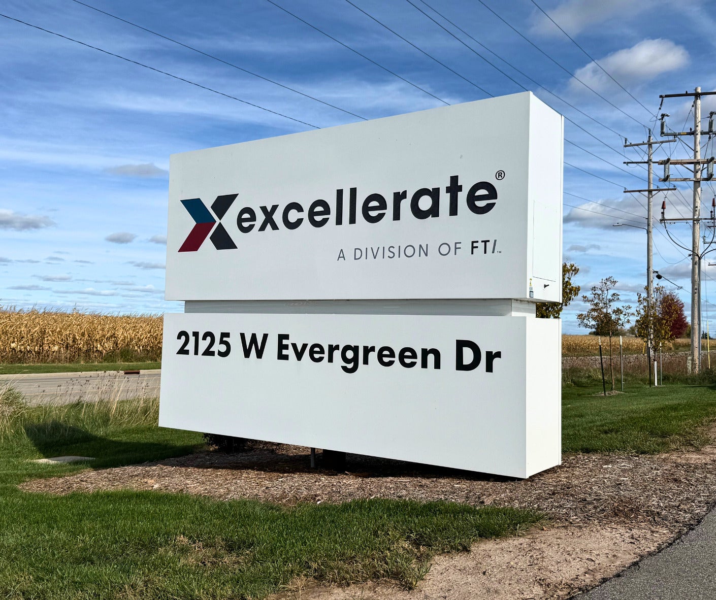 Excellerate Exterior Signage