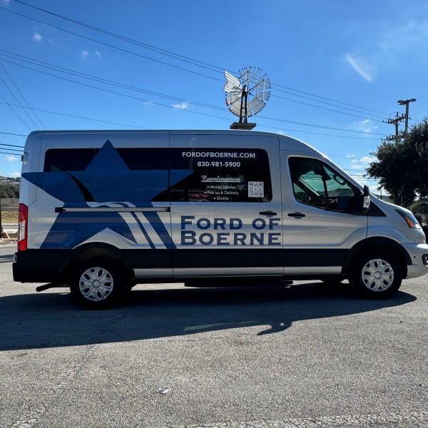 Ford of Boerne_Passenger Side_Spot Graphics