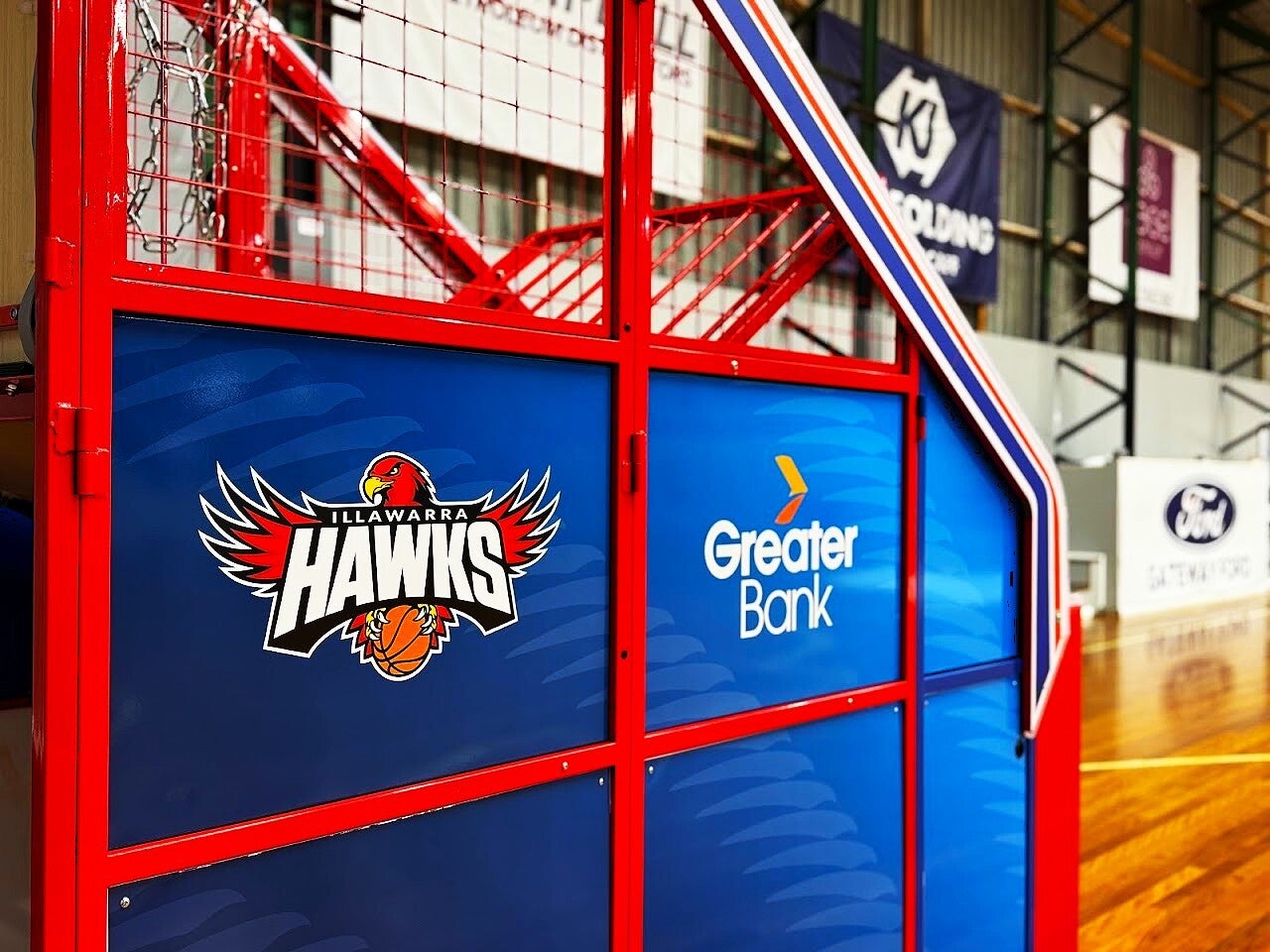 Illawarra Hawks Branding Signage