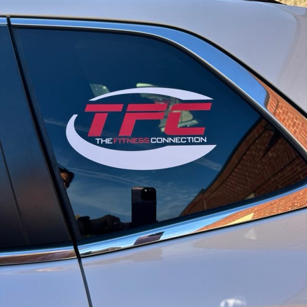 The Fitness Connection Driver side Vehicle Graphics