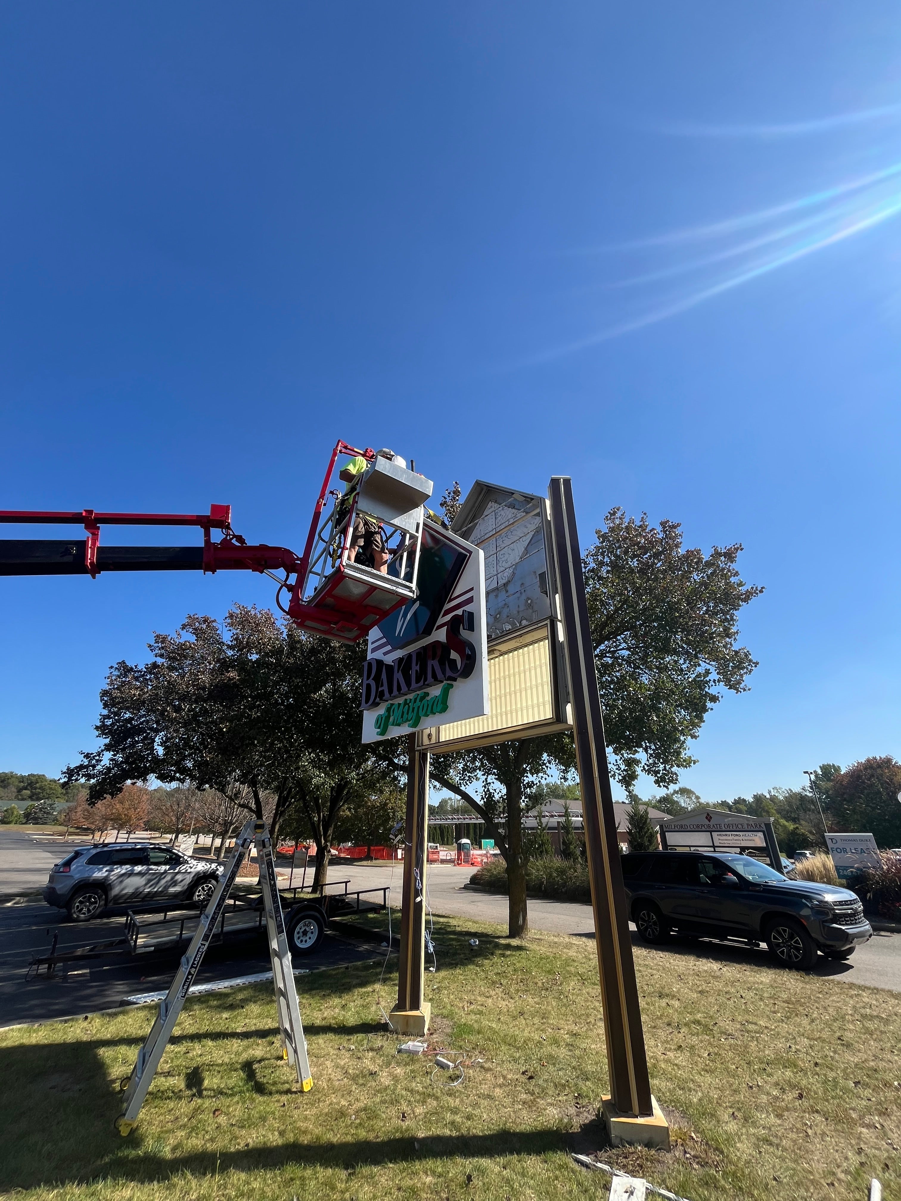 Bakers of Milford Pylon Refresh