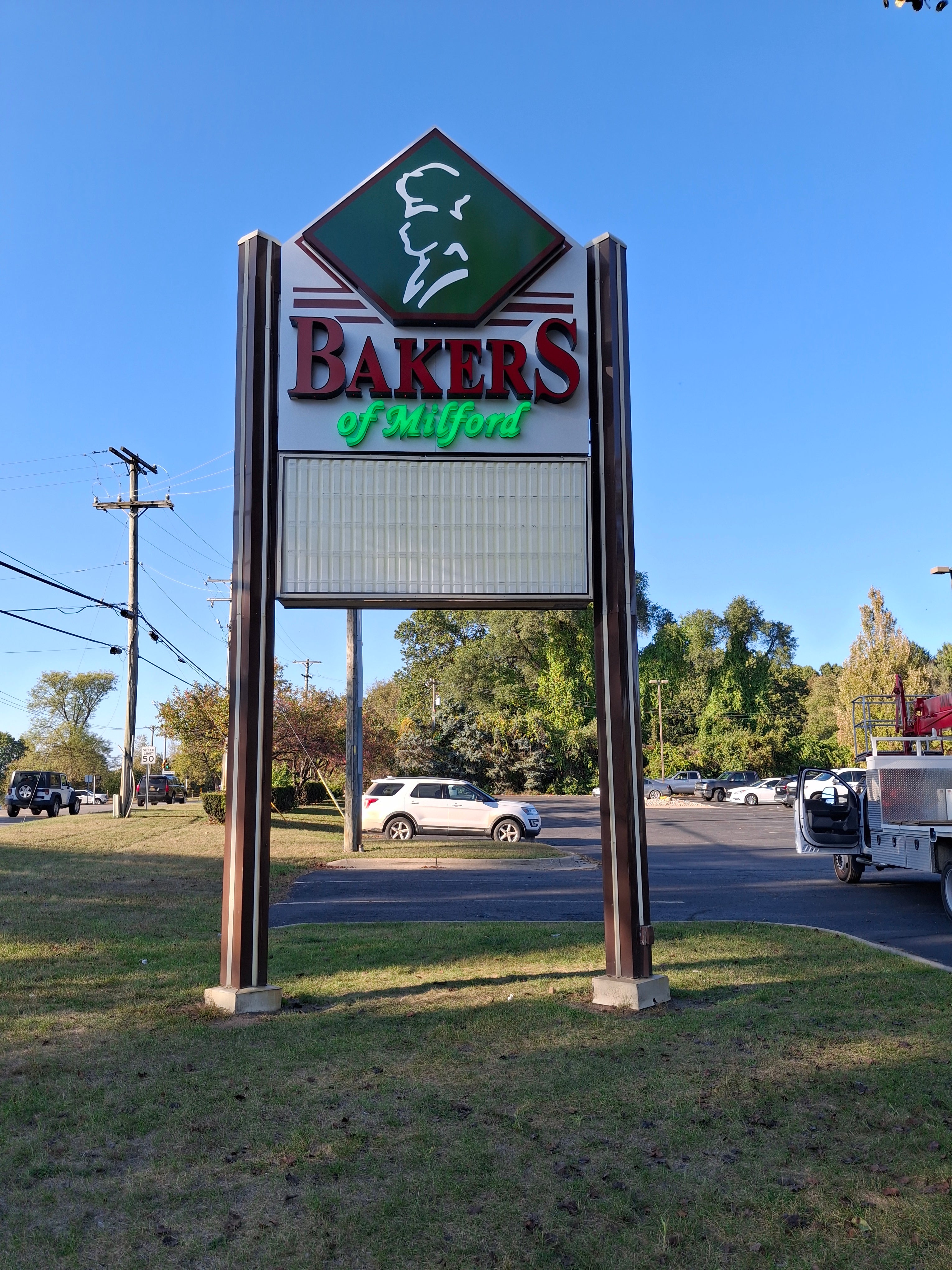 Bakers of Milford Pylon Refresh