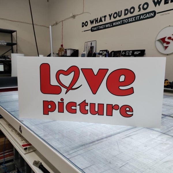 Love Picture Opens in Southcente Mall, Tukwila, WA - Storefront Signs