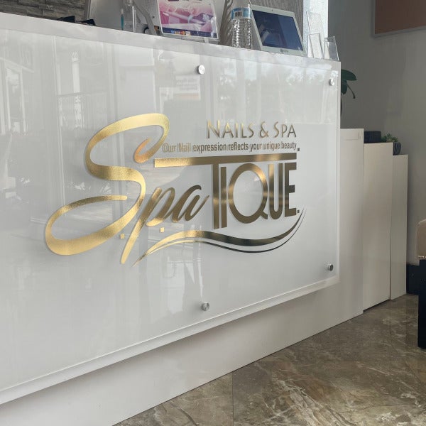 Transform Your Space – A Bold Reception Sign Sets the Tone.