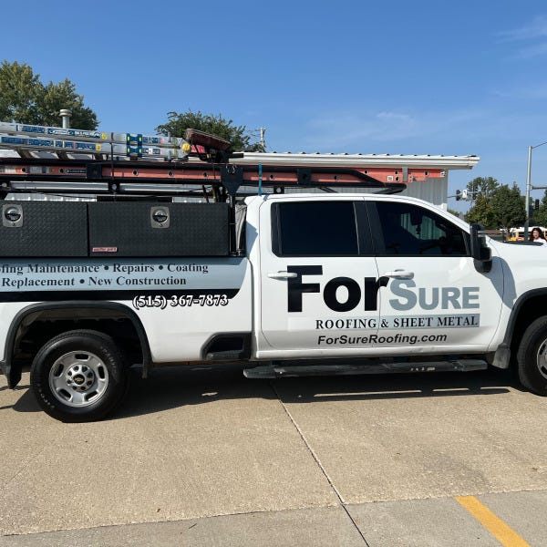 Ankeny - For Sure Truck Decals