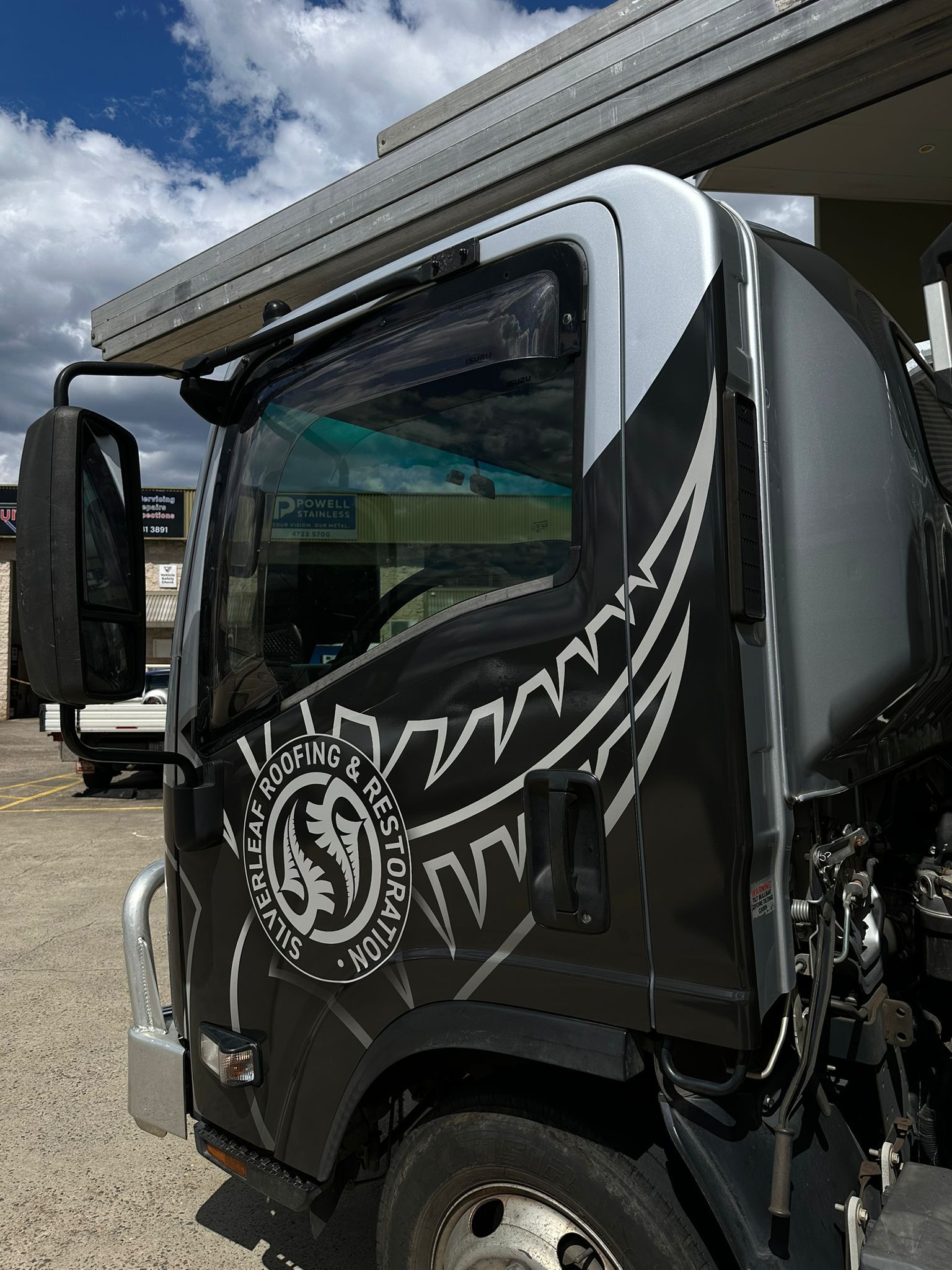 Silverleaf Roofing Vehicle Wraps