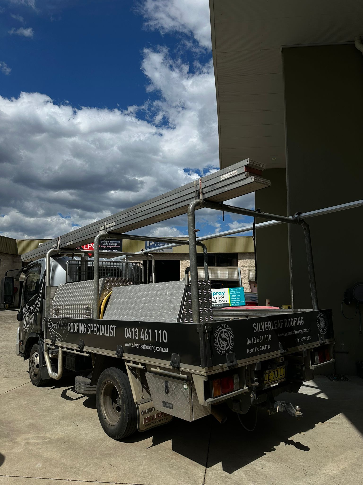 Silverleaf Roofing Vehicle Wraps
