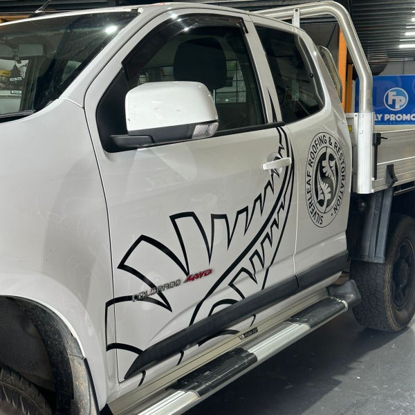 Silverleaf Roofing Vehicle Wraps