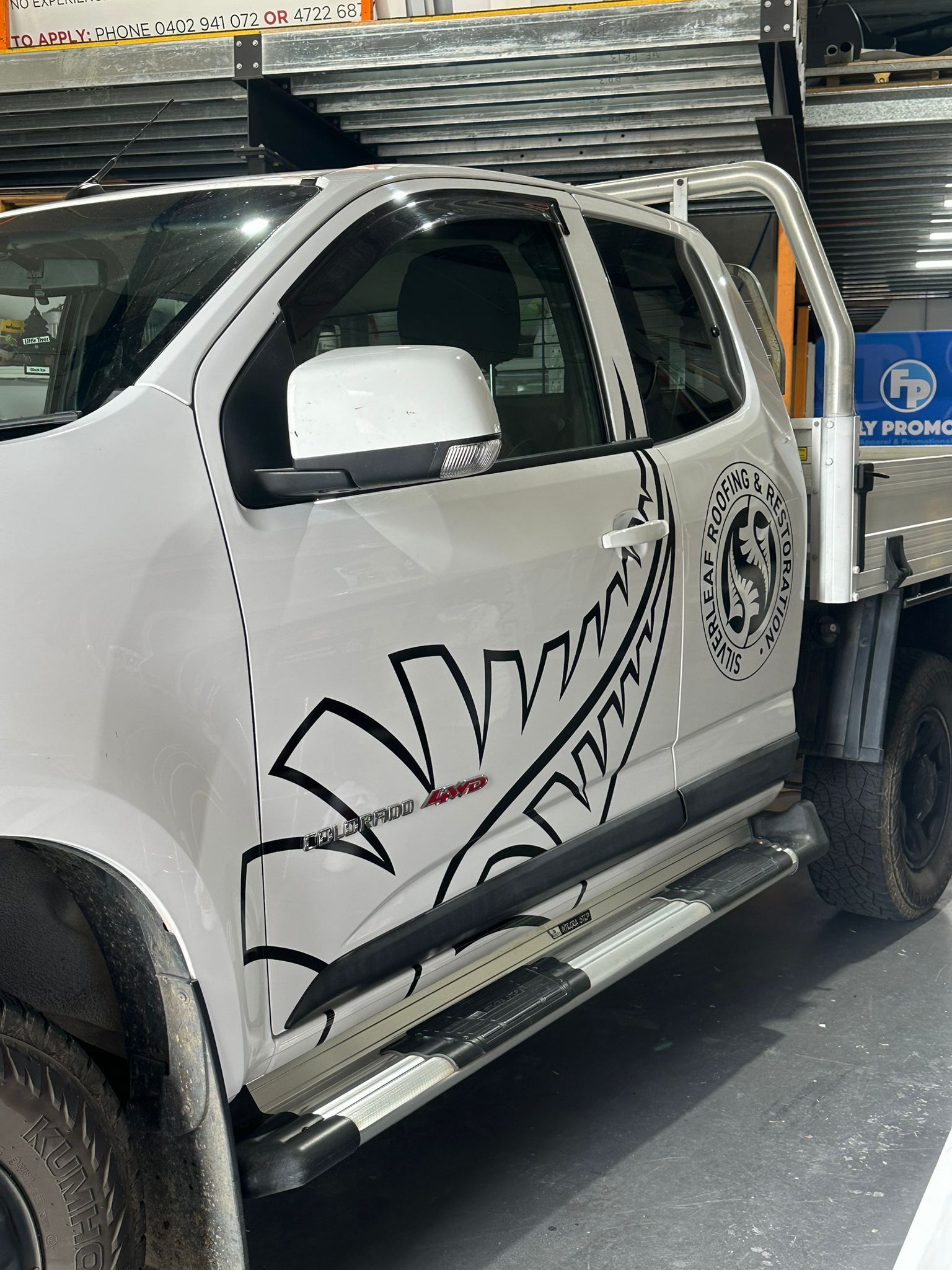 Silverleaf Roofing Vehicle Wraps