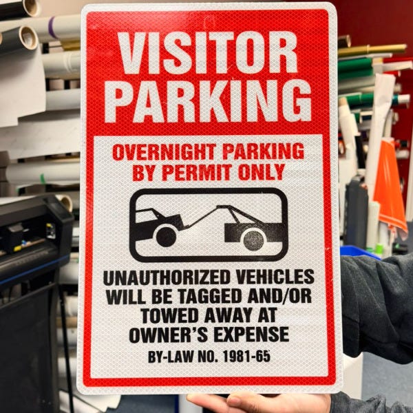 HIP Reflective Signs