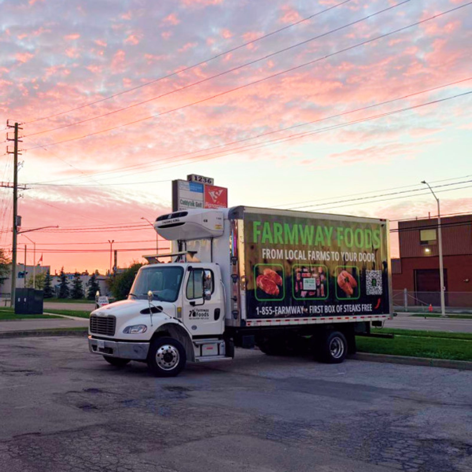 Truck Wrap - Farmway Foods