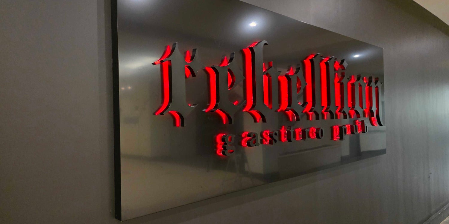 Laser Cut Metal Signs