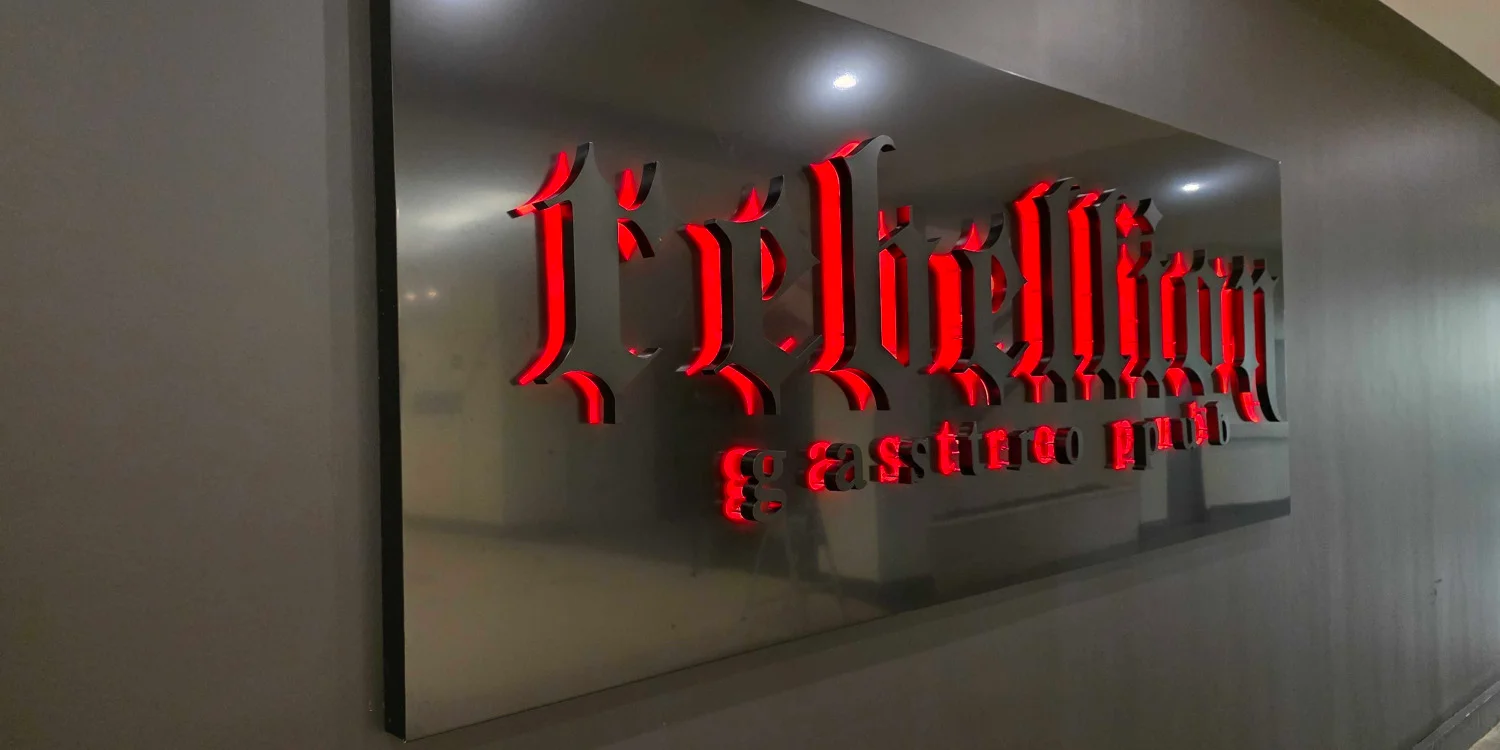 Laser Cut Metal Signs