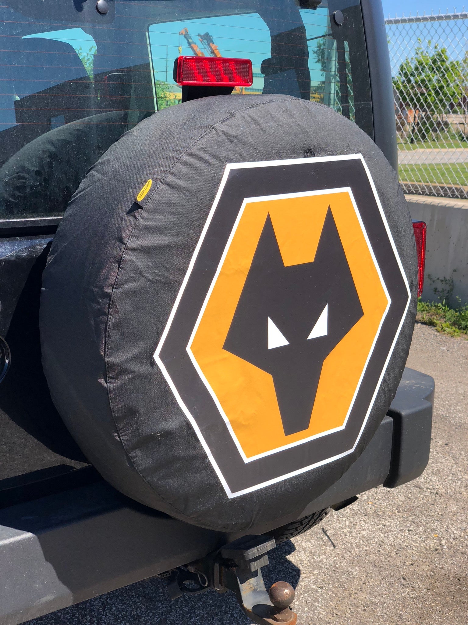 Custom Spare Tire Cover with HiTack Vinyl – Small Project, Big Personalization