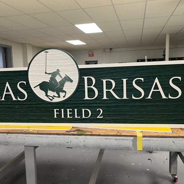 PVC Routed Wayfinding signs