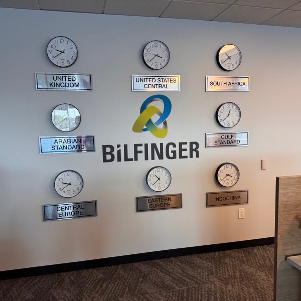Custom office decoration
