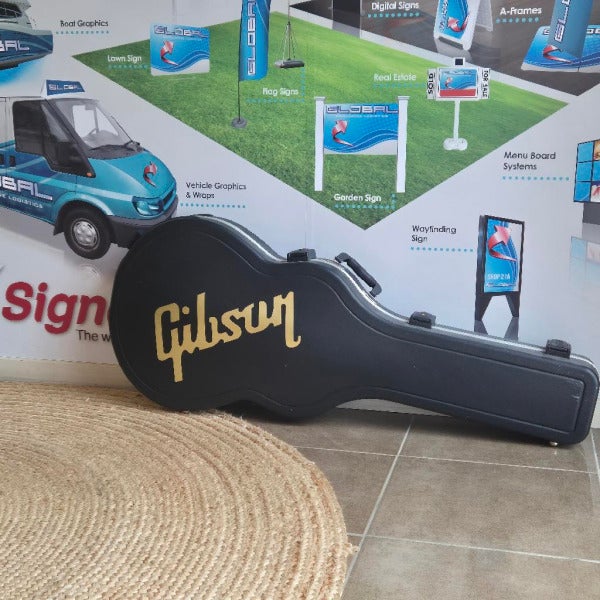 Christmas ideas - Guitar case personalised graphics