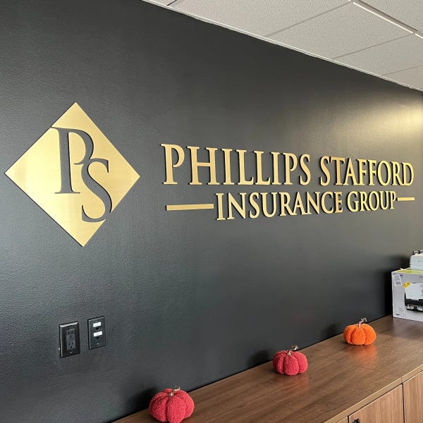 Ankeny - Phillips Stafford Interior Dimensional Letters