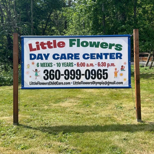 LIttle Flowers Banner