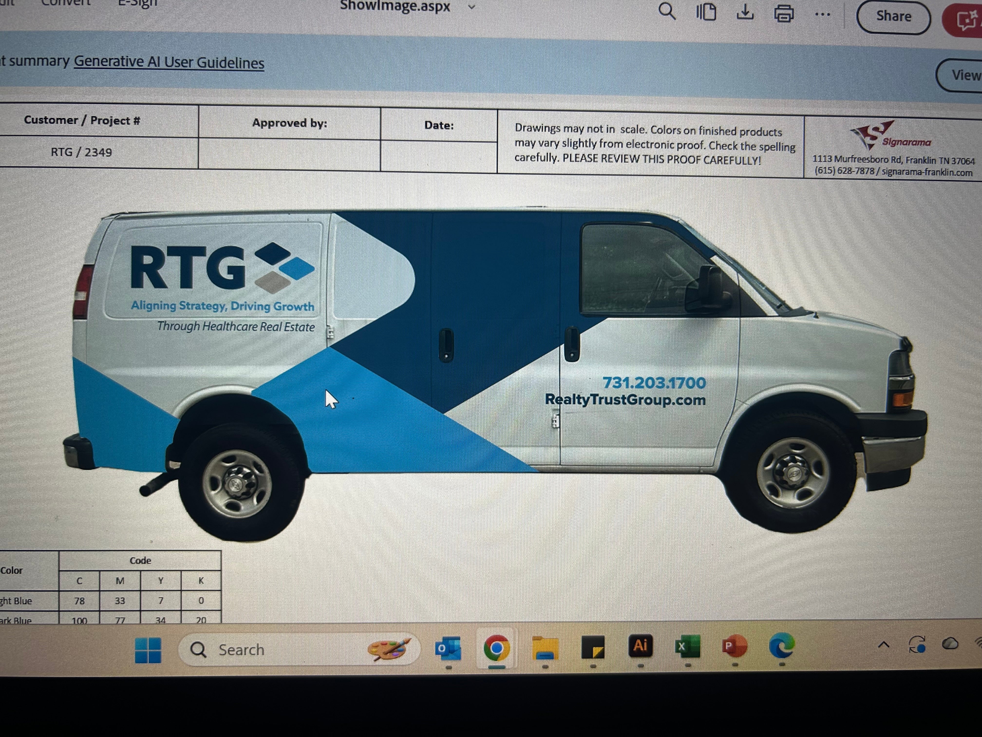 From Concept to Completion: Realty Trust Group Van Wrap