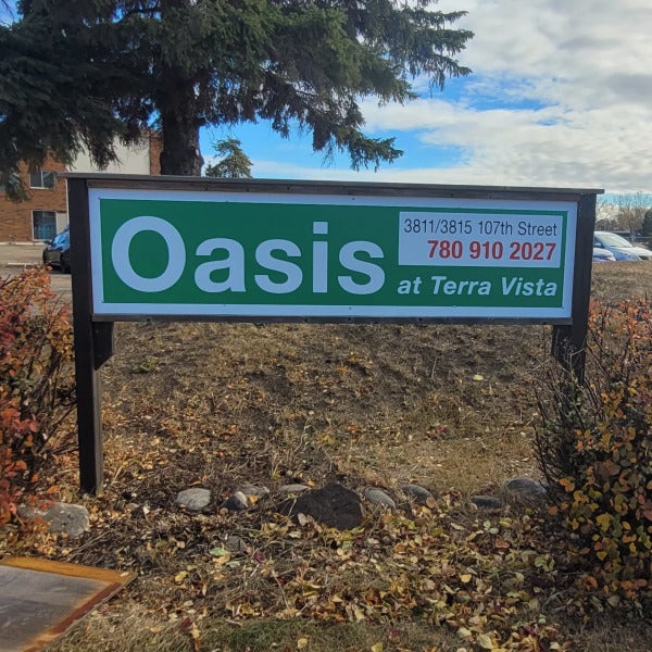 Oasis at Terra Vista Existing Signage Update in Edmonton, AB