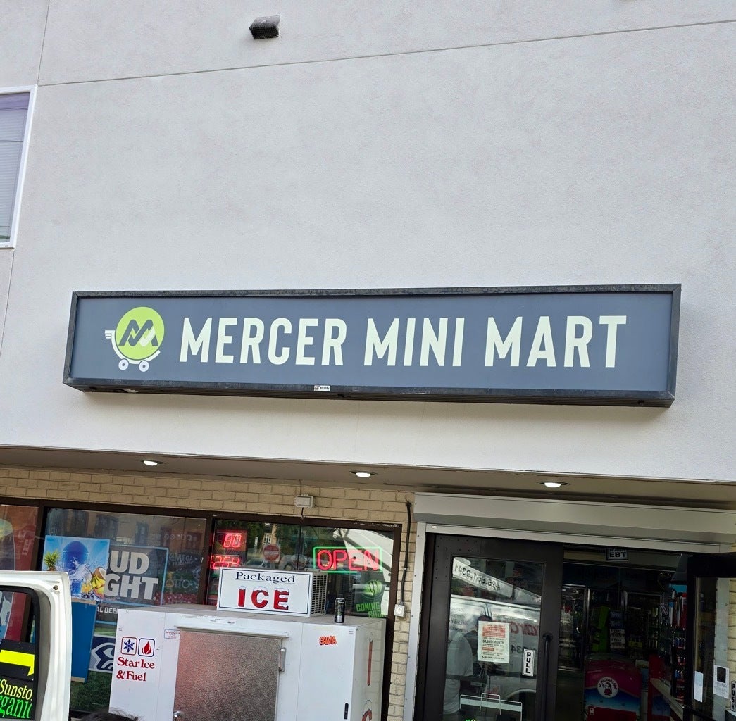 Brand Refresh for Mercer Mini Mart with Updated Cabinet Sign - Seattle, WA