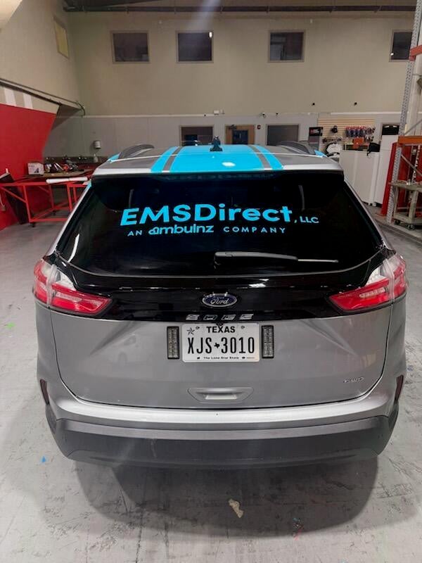 Emergency vehicles need graphics that are clear, professional, and built to be seen.
