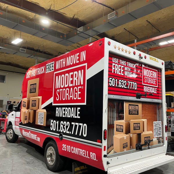 Modern Storage_Driver and Rear_Vehicle Wrap