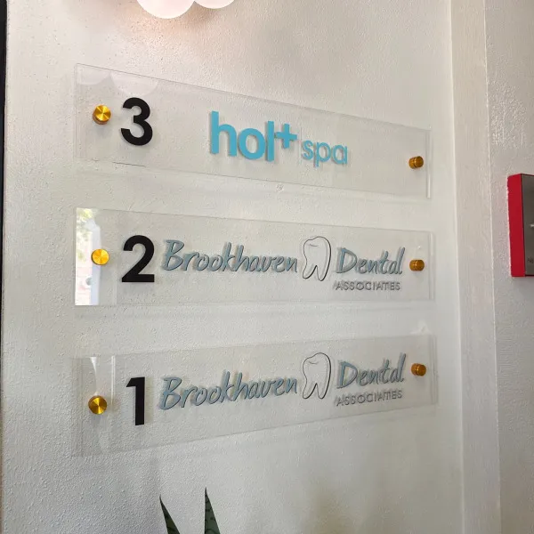 Directory using Acrylic and Standoffs