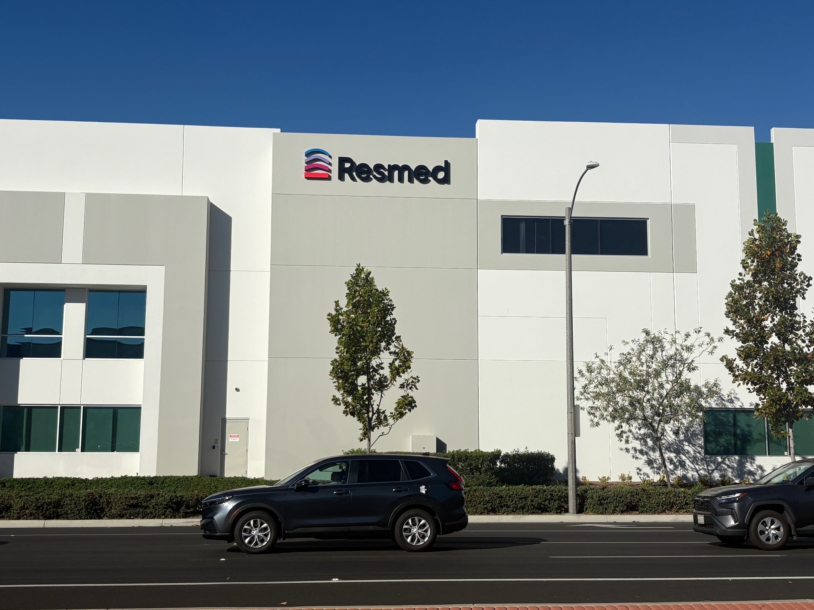 Bold New Building Sign for Resmed in Moreno Valley