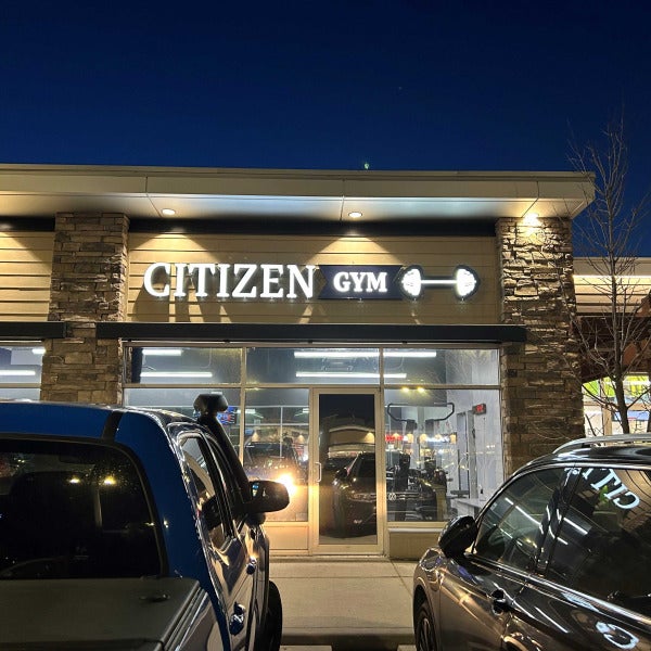 Citizen Gym - Storefront Sign