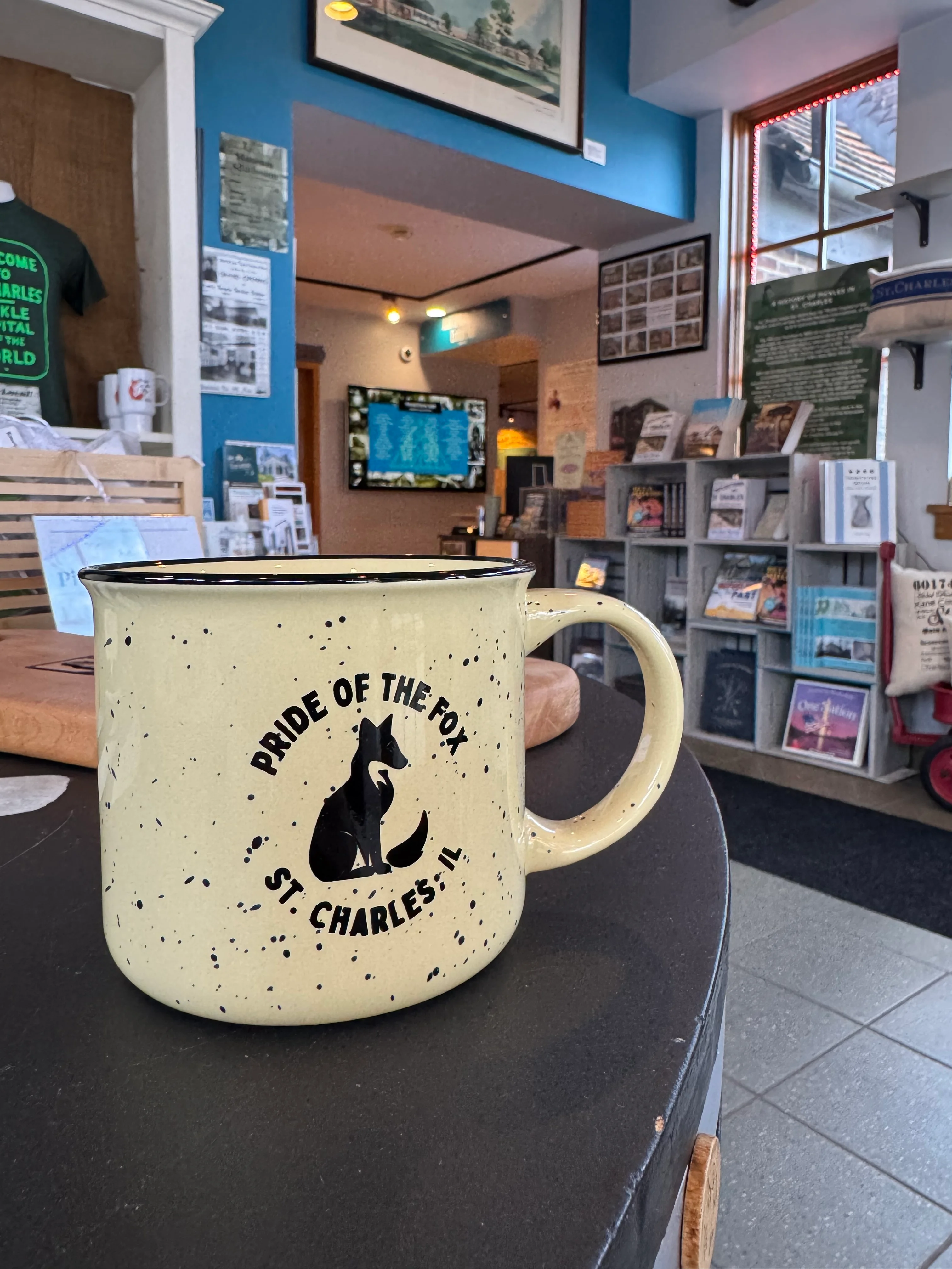 Why did the mug apply for a job at the history museum?